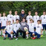 Front row, from left: Cole Lyshol, Michael Howard, Jackson Morris, Justin Hatcher and Caleb Pineda Back row, from left: Coach Johnny Godoy, Benjamin Brokaw, Stephen Plante, Joey Moisant, Coach Gordon England, Landon Butaud, Jackson Letsche, Bradley Johnson and Coach Nate Morris. Submitted photo