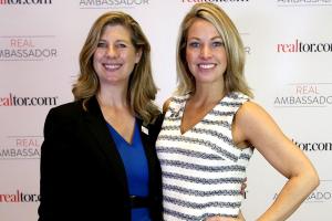 Kirkland resident Georgia Wall, right, was selected as a realtor.com ambassador. Contributed photo