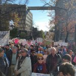 An estimated 175,000 people attended the Women&rsquo;s March on Seattle on Jan. 21. Contributed photo