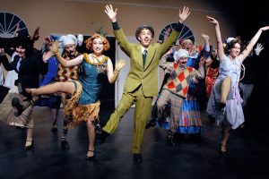 The cast of Studio East&rsquo;s &ldquo;The Drowsy Chaperone&rdquo; performs a number. Performances start Jan. 27. Contributed photo