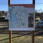 Signage along the Cross Kirkland Corridor helps people find the beacons with electronic information about the CKC&rsquo;s history. Contributed photo