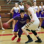 Lake Washington&rsquo;s Dalton Liesse hit four 3-pointers, including a big shot late in overtime, to help seal the Kangs&rsquo; win on Saturday in Bellevue. JOHN WILLIAM HOWARD/Kirkland Reporter