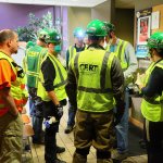 Kirkland Community Emergency Response Team (CERT) members participate in a disaster preparedness drill. Contributed photo