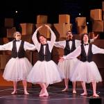 The Flying Karamazov Brothers perform in tutus. CAROL ROSEGG/Contributed photo
