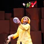 Paul Magid (Dmitri Karamazov), founding member of the Flying Karamazov Brothers, juggles random items including pasta and flowers. CAROL ROSEGG/Contributed photo