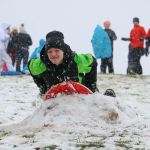Nicholas Fynaardt, 15, enjoys a snow day by hitting the slopes at Heritage Park on Monday. JOHN WILLIAM HOWARD/Kirkland Reporter