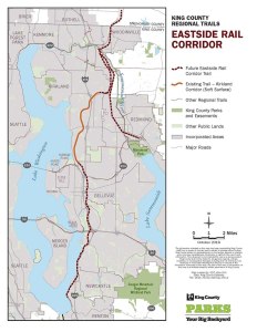 King County Council approved Eastside Rail Corridor master plan