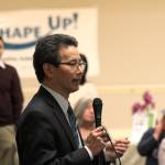 Assistant U.S. Attorney Bruce Miyake speaks about the nature and definition of hate crimes.                                Ryan Murray/staff photo
