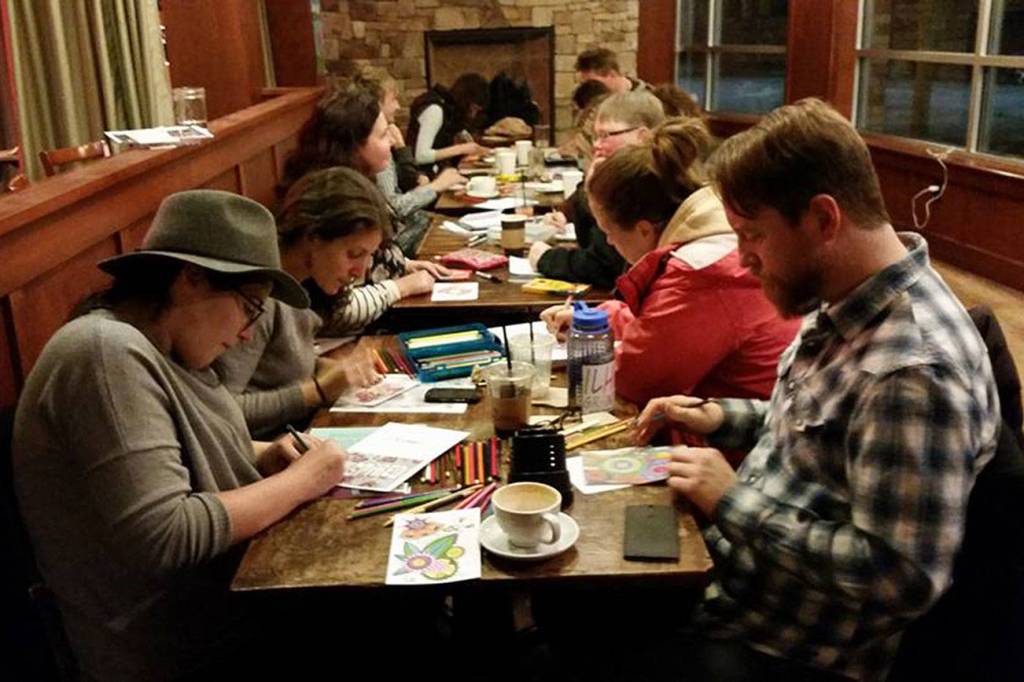 Grieving pet owners use coloring to help with the loss of a loved pet. Contributed photo