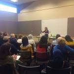 Denise Frakes of Blue Sky Services teaches a Green Cleaning Class. Contributed photo