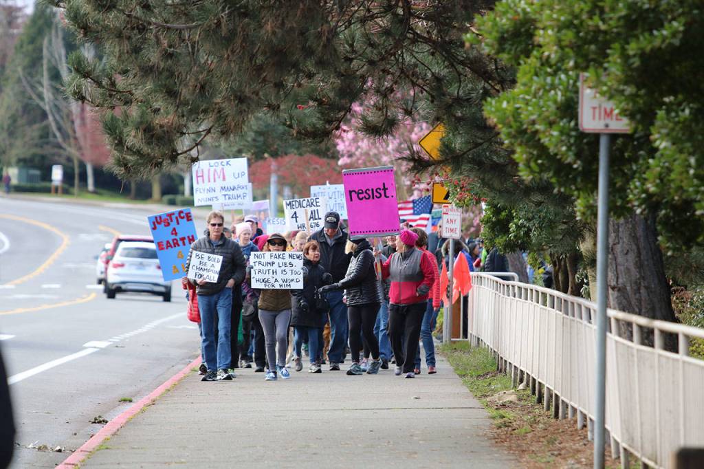 Eastside March for Justice draws hundreds to Kirkland waterfront | Photos