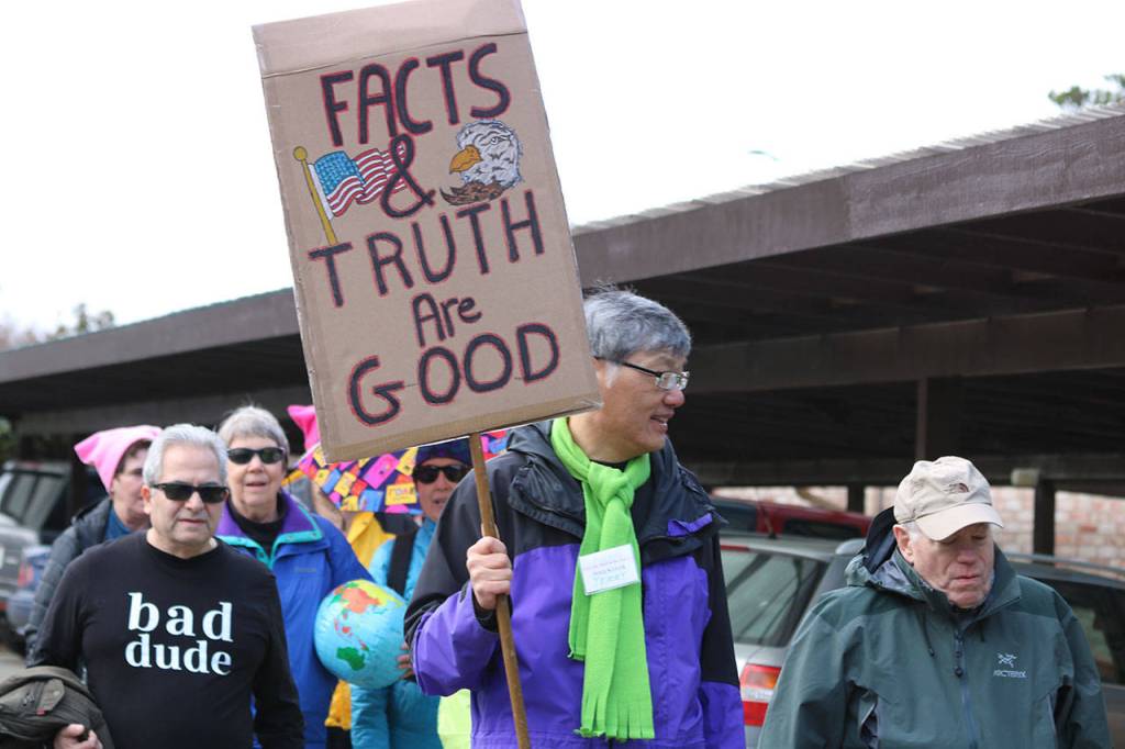 Eastside March for Justice draws hundreds to Kirkland waterfront | Photos