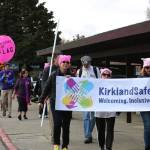 Eastside March for Justice draws hundreds to Kirkland waterfront | Photos