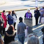 EvergreenHealth employees rally in Kirkland for higher wages, better healthcare