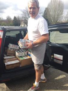 John Hancock with eight-year tournament veteran Hancock&rsquo;s Bakery.