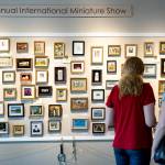 Pieces are on display during a previous International Miniature Art Show at Parklane Gallery. This year&rsquo;s show opens May 2. Contributed photo
