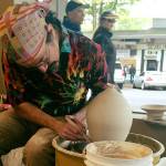 Robert Moreno does a demo during the 2016 Kirkland Artist Studio Tour. This year&rsquo;s event is coming up this weekend. LAREY MCDANIELS, Courtesy photo