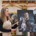 Impending Loom team member Claire Whiteside, who is a sophomore at Tesla STEM High School and lives in Kirkland, participates in a recent Destination Imagination competition. Courtesy photo