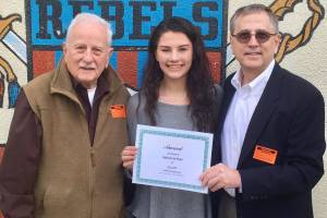 Ryan received Heritage Society scholarship