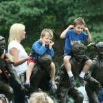 Kids participate in an interactive portion a previous Kirkland Summer Concerts event. Reporter file photo