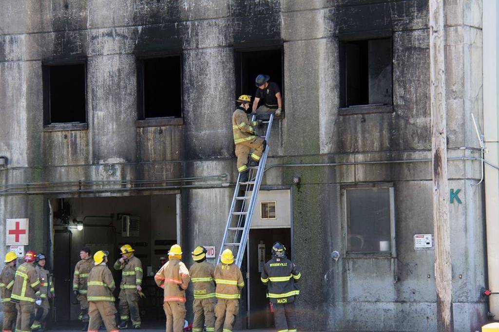 WANIC Fire & EMS students participate in training. Courtesy photo