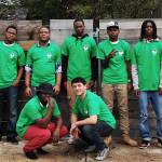 Lilith Winkler-Schor (far right) with a cohort of Roots of Renewal workers and others. Courtesy of Heidi Schor