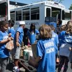 Evergreen Academy students donate 259 pounds of food, other items for Hopelink
