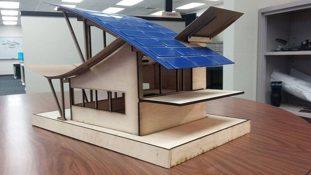 3D designs of tiny homes from Lake Washington Institute of Technology&rsquo;s Design a Tiny House course. Courtesy of Charles Williams