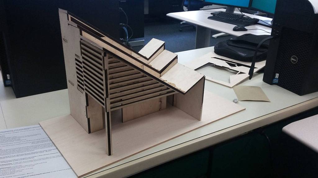 A tiny home for the homeless