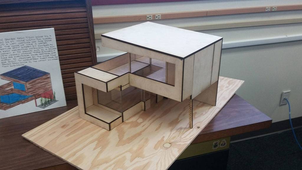 A tiny home for the homeless