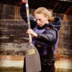 Andreea Ghizila competes in a race in Gig Harbor. Courtesy of Gabriel Ghizila