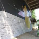 Artist creates crowd-sourced mural