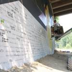 Artist creates crowd-sourced mural