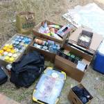 Artist creates crowd-sourced mural