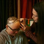 Volunteer artist receives the PRMF Silent Servant Award