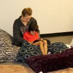 An employee reads Sarmiento-Blaha&rsquo;s son a story to calm him down from his &ldquo;meltdown.&rdquo; Raechel Dawson/staff photo