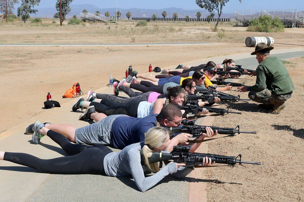 Eastside teachers step in boots of Marine recruits at San Diego workshop