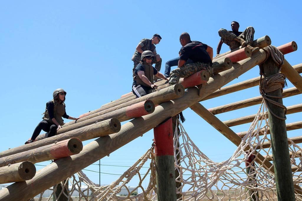 Eastside teachers step in boots of Marine recruits at San Diego workshop
