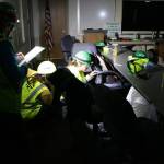 CERT trainees conduct light search and rescue operations during a training exercise. Megan Campbell/Kirkland Reporter