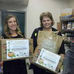 Neal Smiles Orthodontics team members pack up candy donations for the Candy Buy-back program. Courtesy of Neal Smiles Orthodontics.