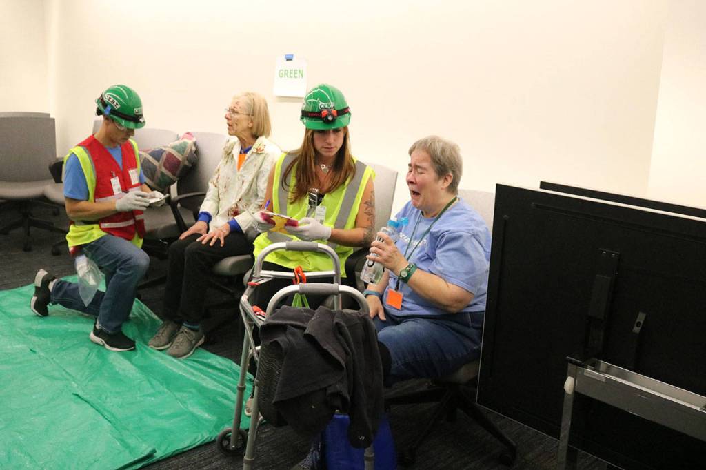 Kirkland CERTs practice for the big one