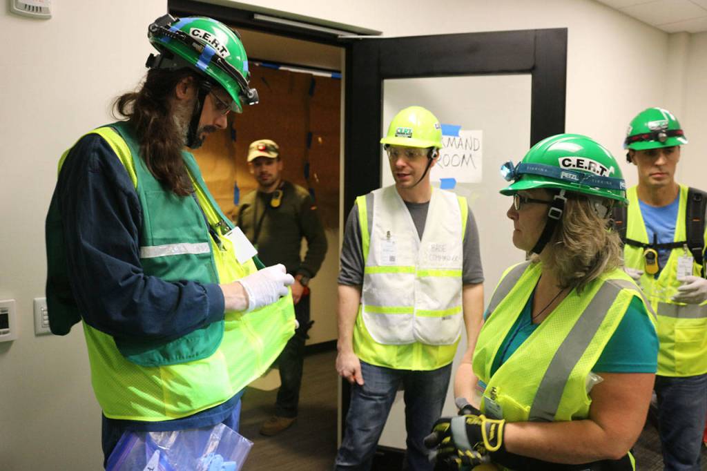 Kirkland CERTs practice for the big one