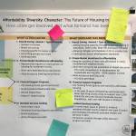 An information board displaying what cities can do when it comes to housing. Samantha Pak, Kirkland Reporter