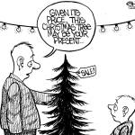 The season of giving is here | Cartoon