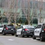 Police respond to staff 911 calls at EvergreenHealth in Kirkland.<em> Andy Nystrom, Redmond Reporter</em>