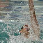 Swimmers slicing up the water with solid times