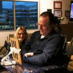 Eileen Fisher (left) and her husband Gary Fisher describe the Sesame Enable app as a game changer. Samantha Pak, Kirkland Reporter