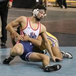 Juanitas Matthew Moehrle competes at state at the Tacoma Dome. Andy Nystrom, Reporter