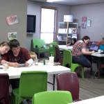 Homeless families are able to utilize the amenities provided by the New Bethlehem Day Center six times per week from 2 to 8 p.m. The New Bethlehem Project is one of the primary organizations involved with the permanent shelter. Courtesy of New Bethlehem Project