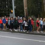 Kirkland-area students walk out of class to commemorate Parkland victims | Photos